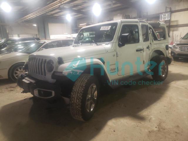 jeep wrangler u 2021 1c4hjxen6mw509509
