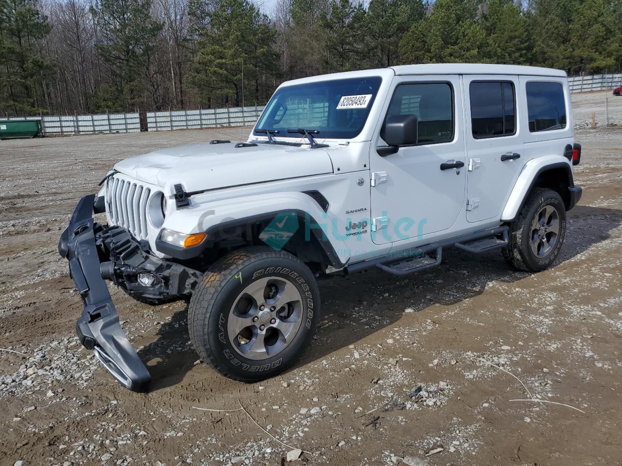 jeep wrangler 2018 1c4hjxen7jw295416