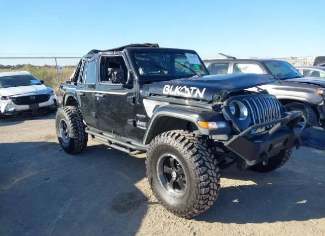 jeep wrangler unlimited 2018 1c4hjxen7jw329628