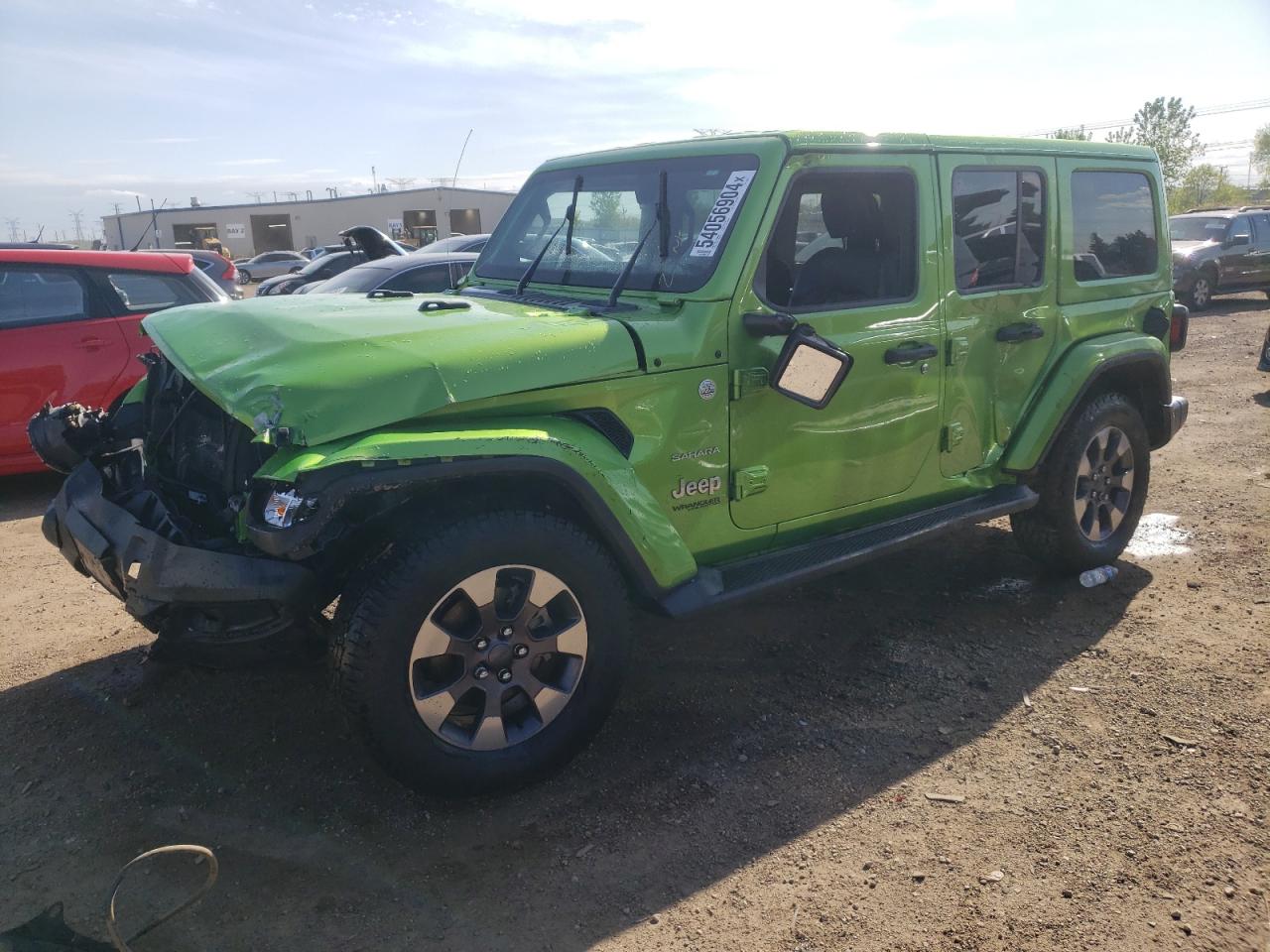 jeep wrangler 2018 1c4hjxen8jw260190