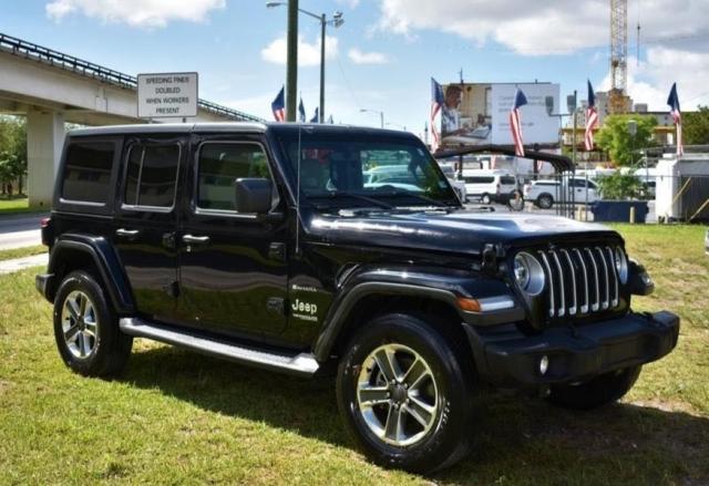 jeep wrangler unlimited 2018 1c4hjxen9jw302642