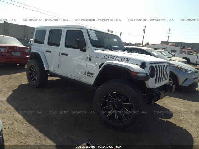 jeep wrangler unlimited 2018 1c4hjxfg9jw165007