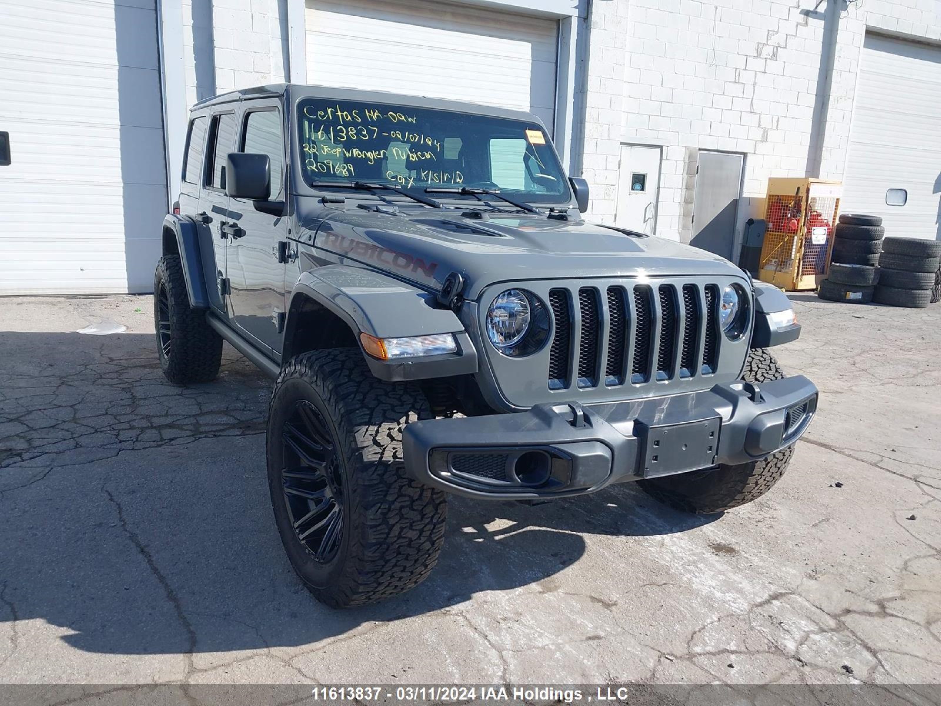 jeep wrangler 2022 1c4hjxfn2nw209689