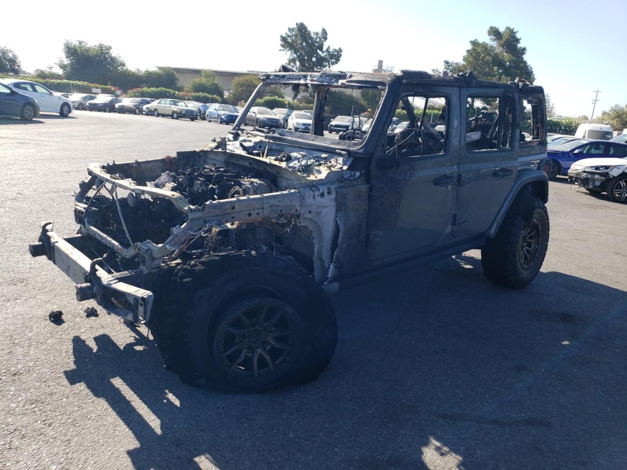 jeep wrangler 2021 1c4hjxfn9mw744632