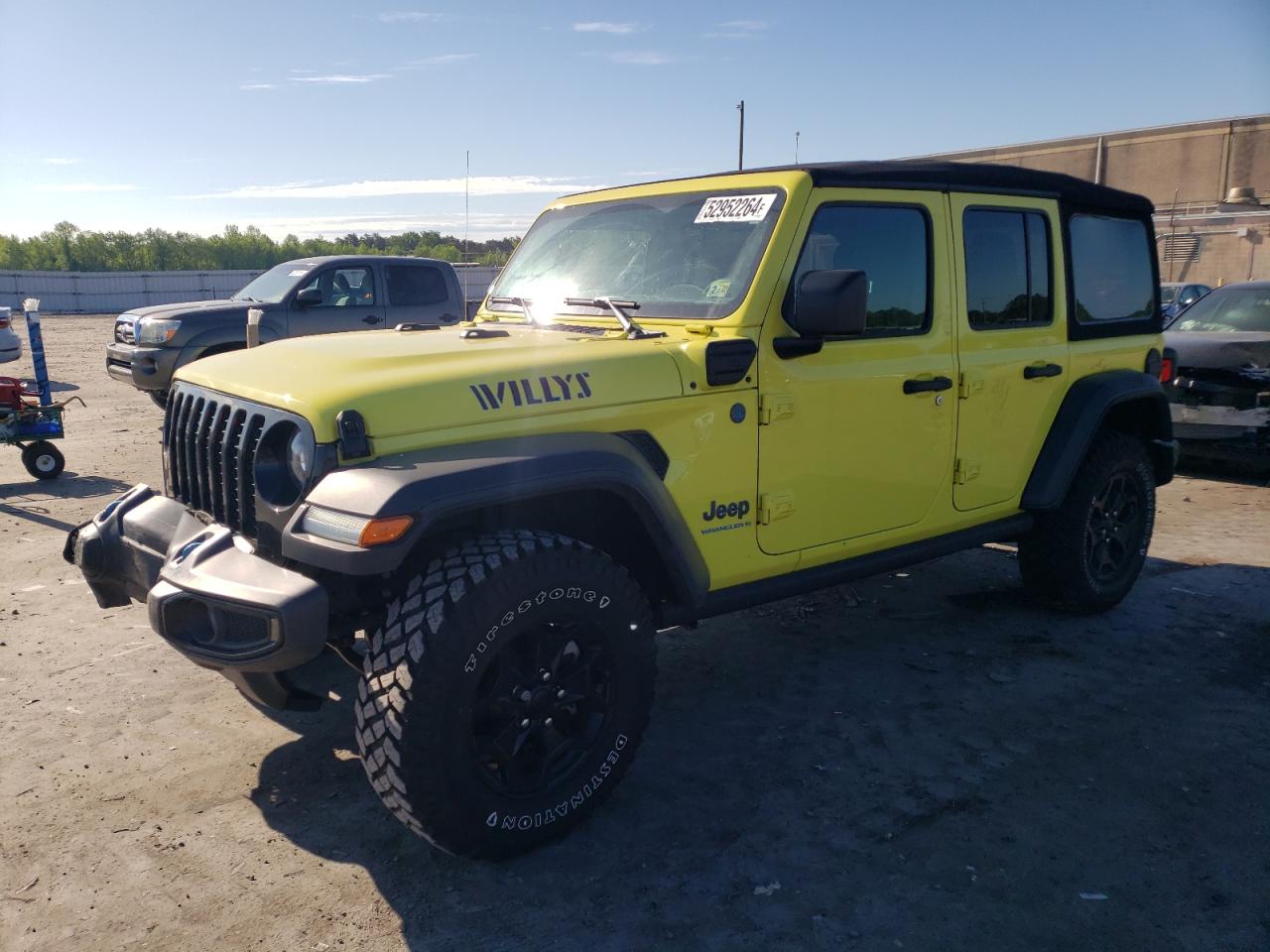 jeep wrangler 2023 1c4jjxn67pw608595