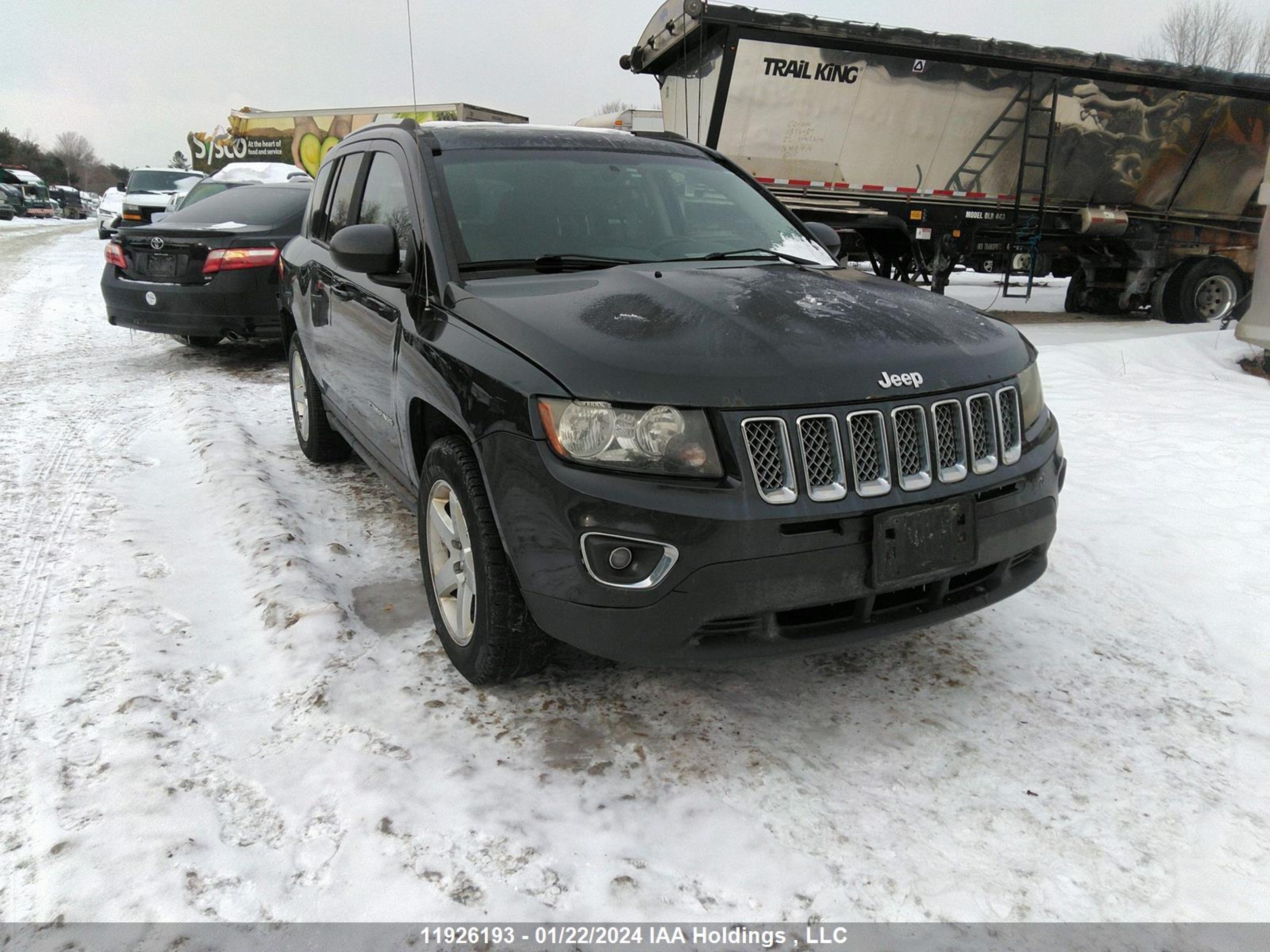 jeep compass 2014 1c4njcaaxed674006