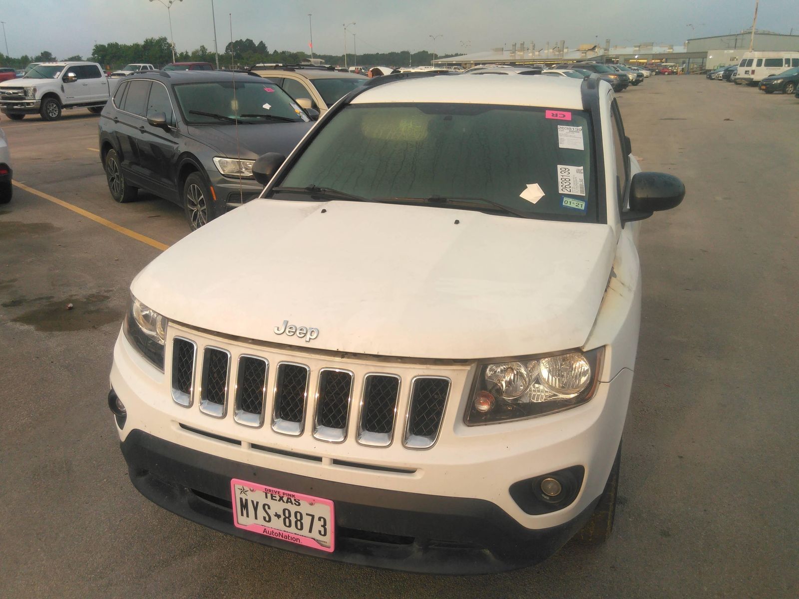 jeep compass fwd 4c 2016 1c4njcba2gd664796