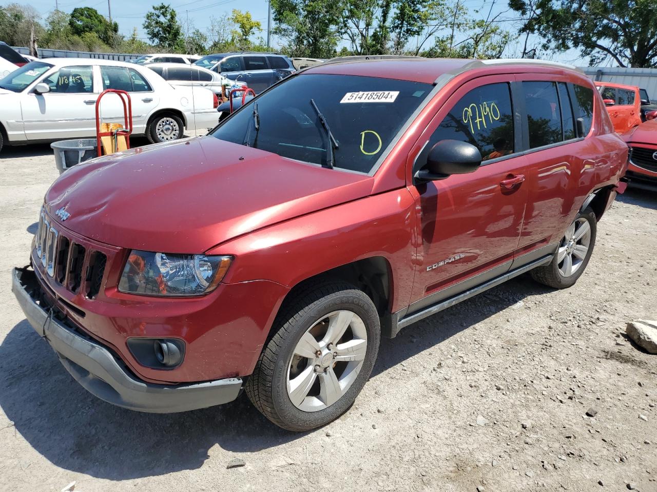 jeep compass 2017 1c4njcba6hd155909