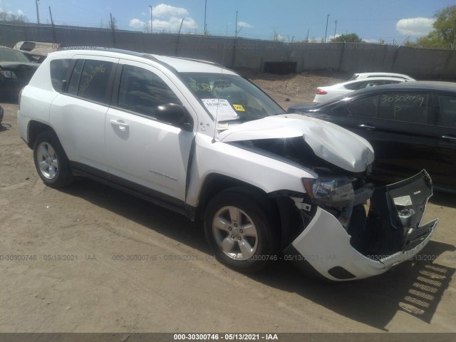 jeep compass 2014 1c4njcbaxed539073