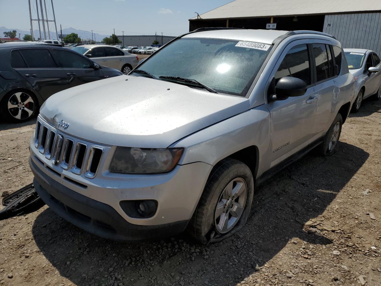 jeep compass 2014 1c4njcbaxed546007