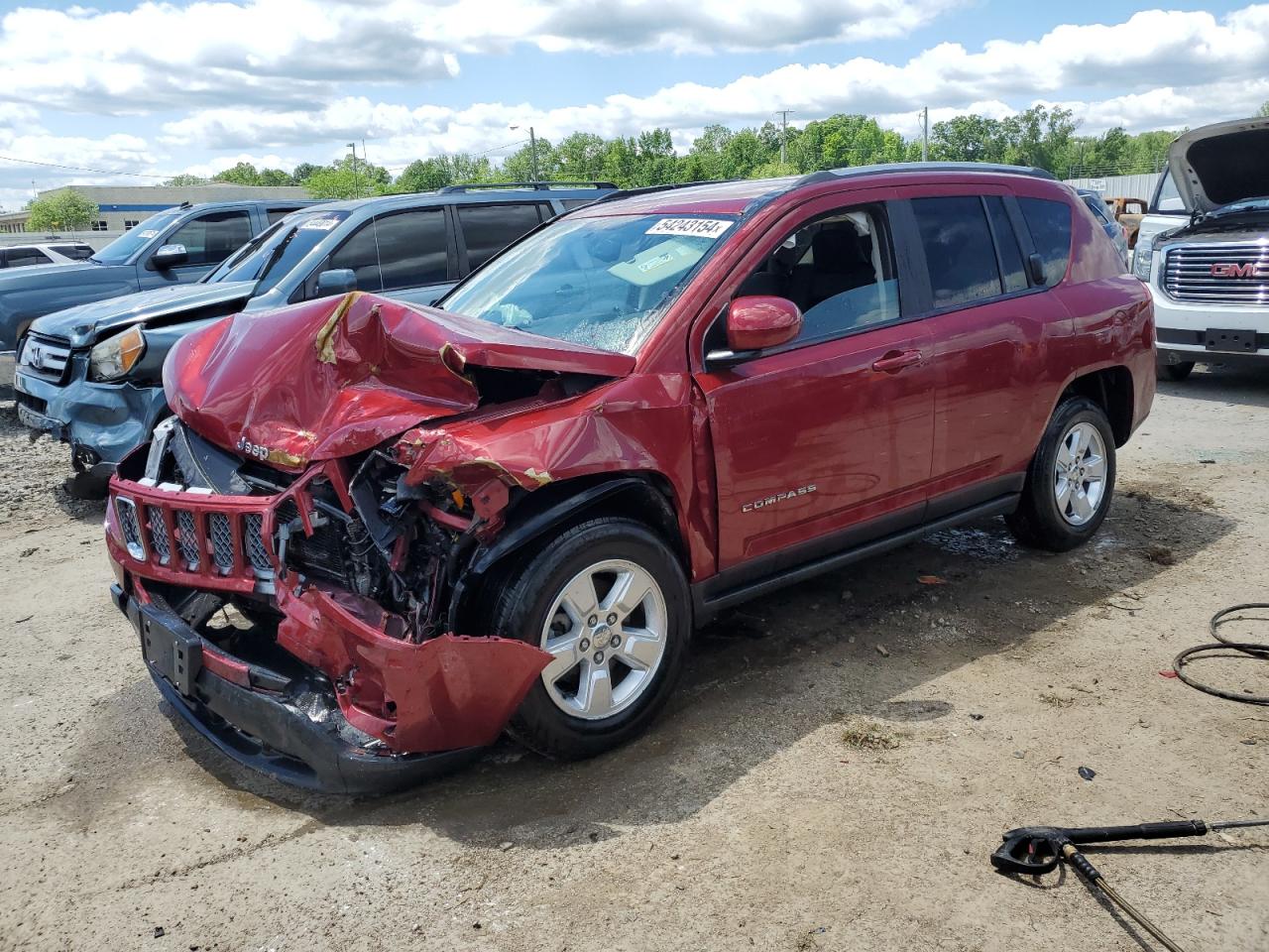 jeep compass 2016 1c4njcea1gd709948