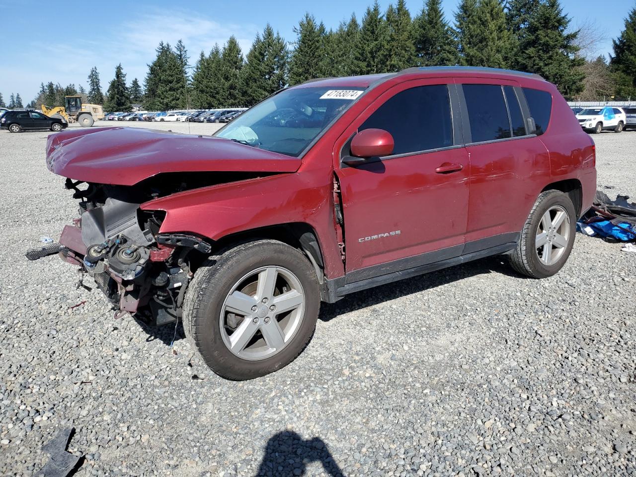 jeep compass 2014 1c4njceaxed831236