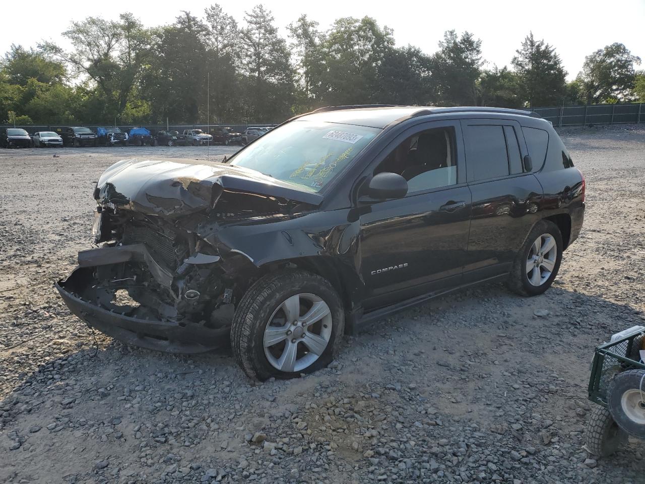 jeep compass 2017 1c4njdbb1hd107037