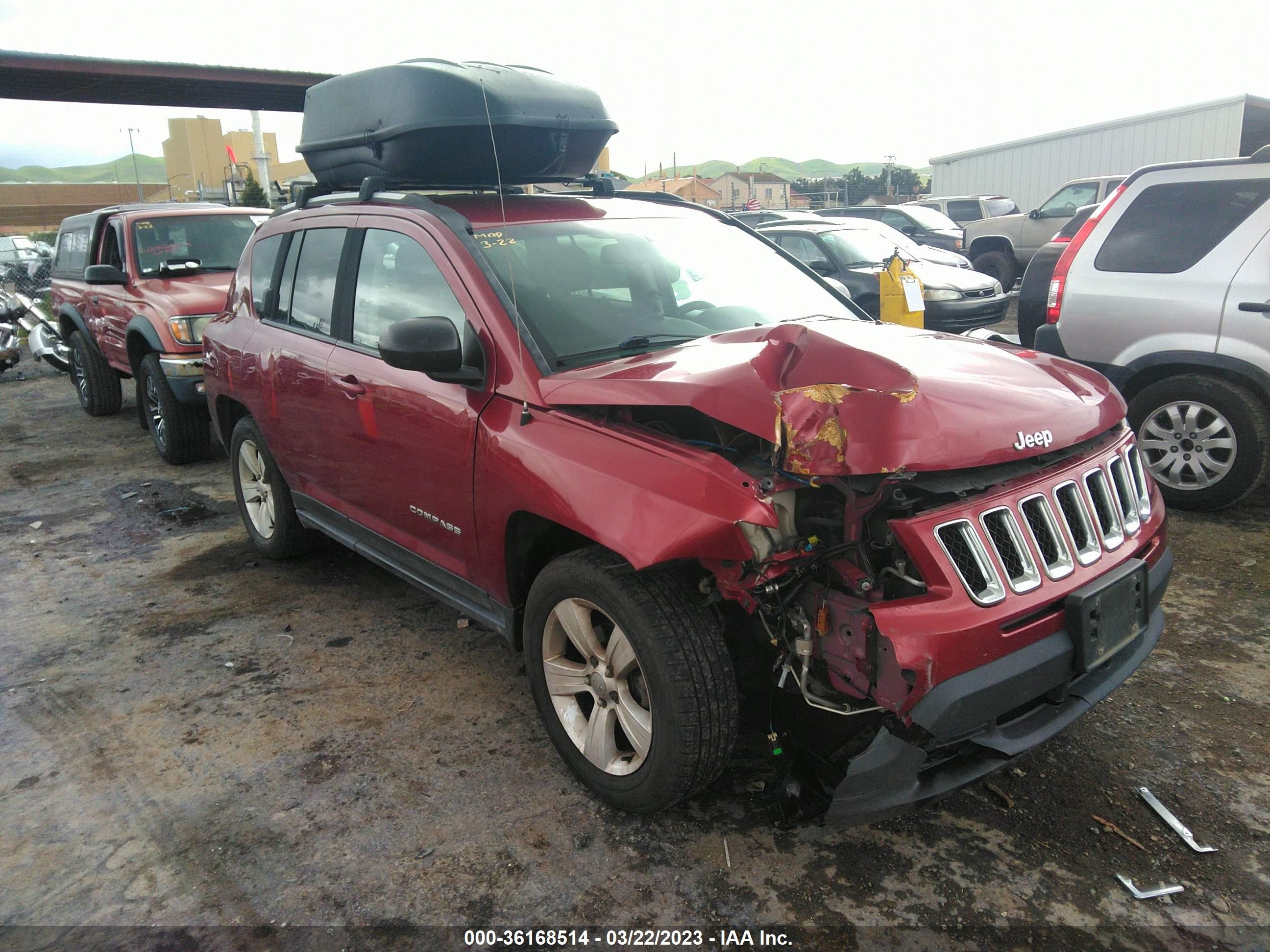 jeep compass 2016 1c4njdbb2gd713106