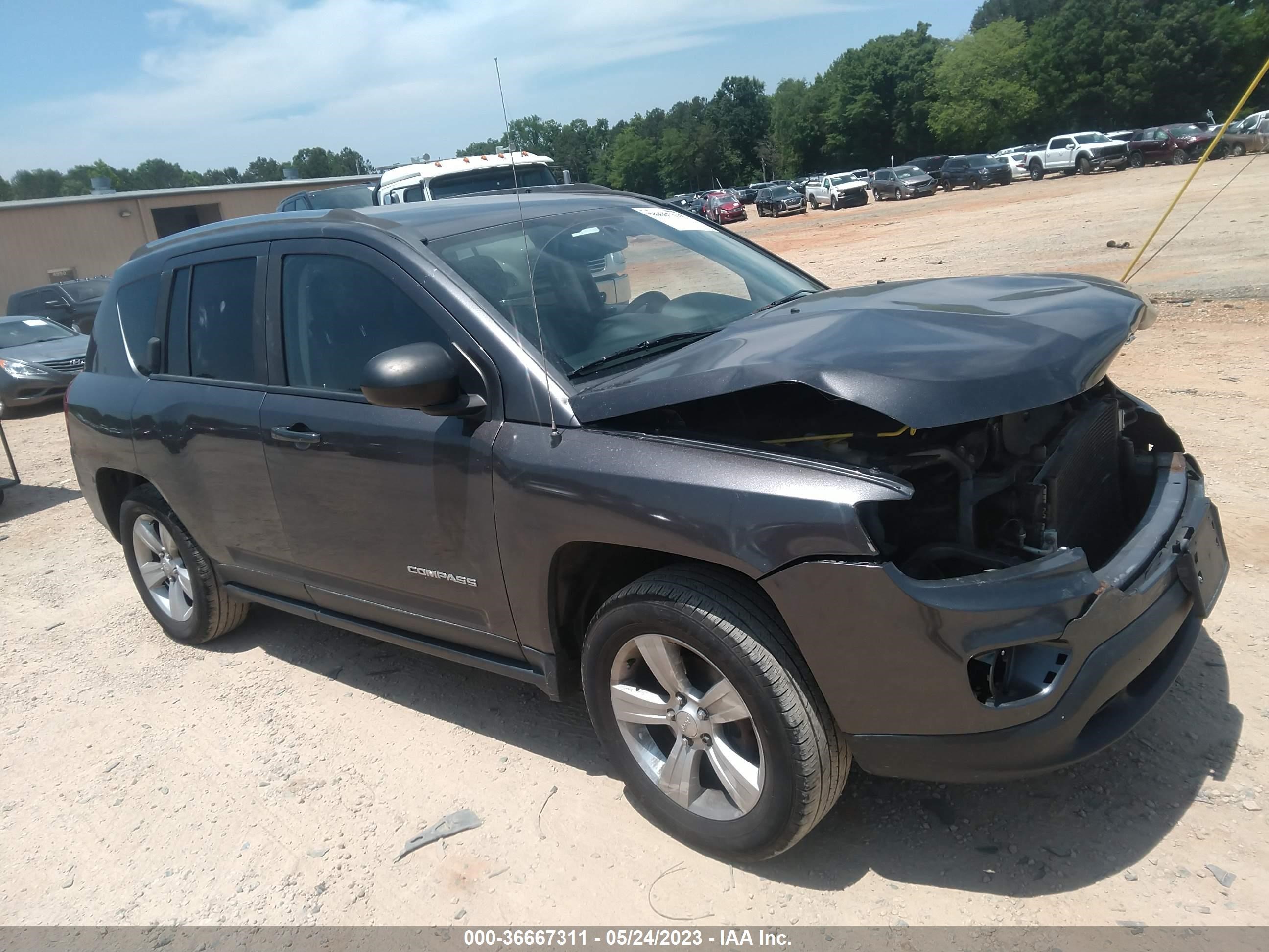 jeep compass 2014 1c4njdbbxed821292