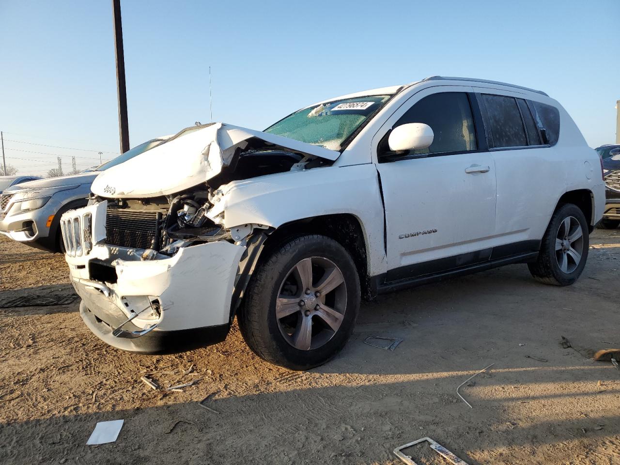 jeep compass 2017 1c4njdeb1hd128739