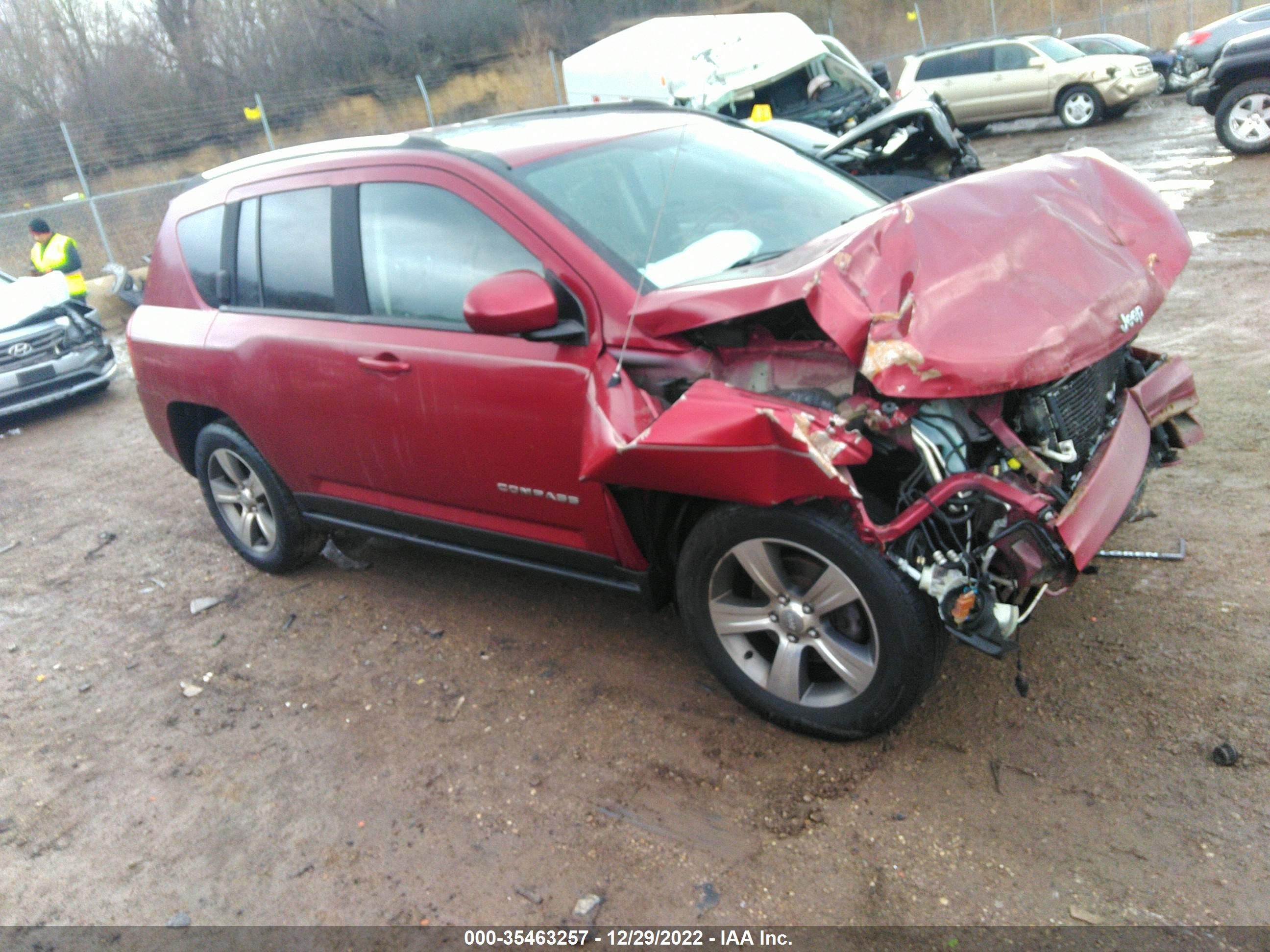 jeep compass 2016 1c4njdeb5gd708686