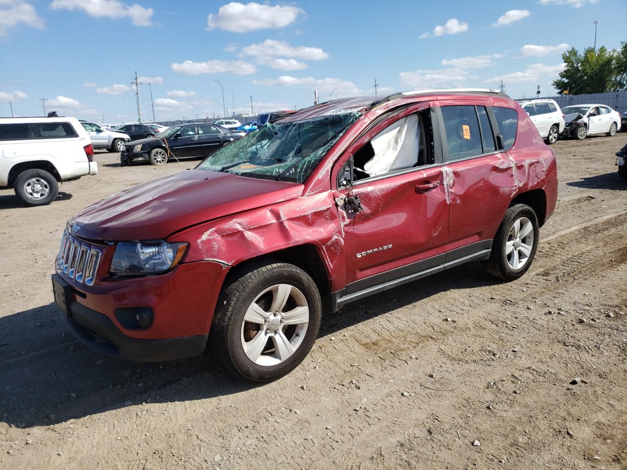 jeep compass 2016 1c4njdeb6gd712942