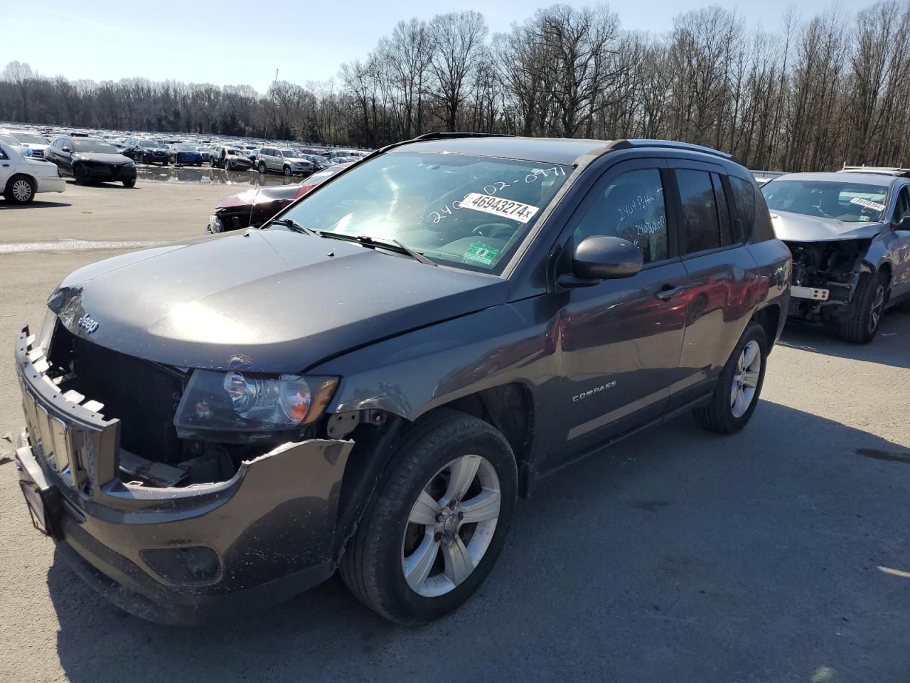 jeep compass 2014 1c4njdebxed911134