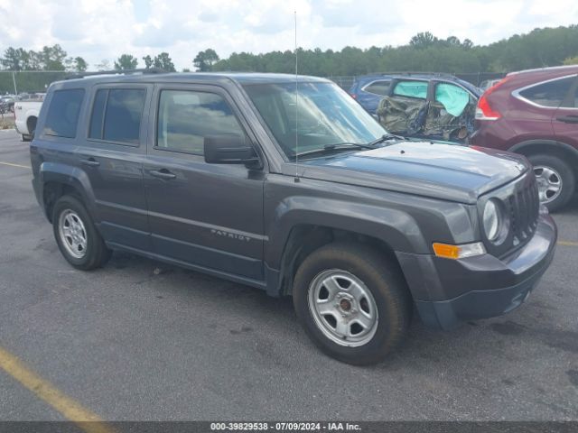 jeep patriot 2016 1c4njpba0gd747554