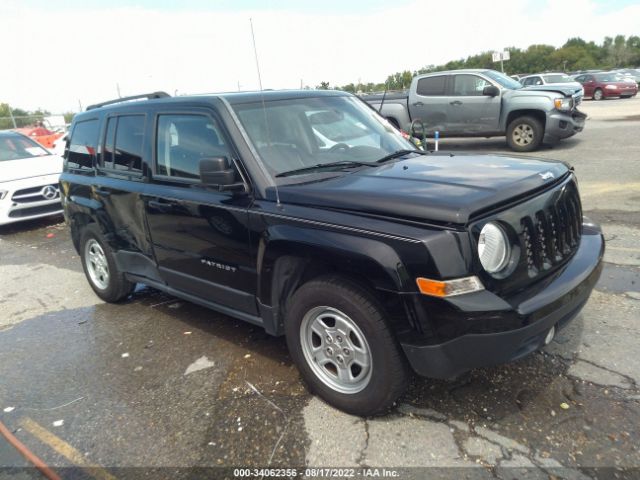 jeep patriot 2016 1c4njpba1gd588818