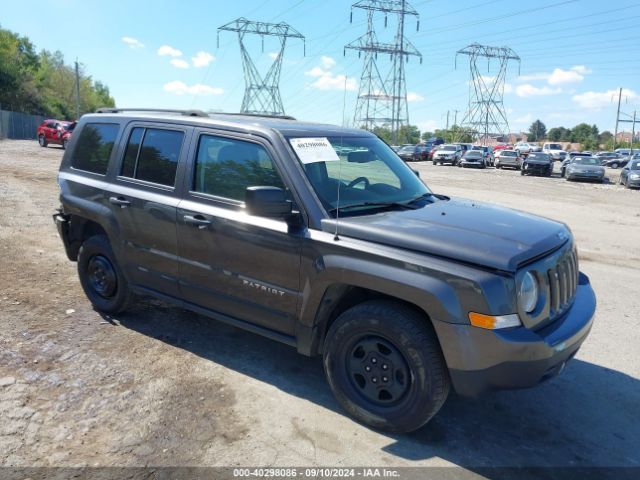 jeep patriot 2016 1c4njpba1gd783821