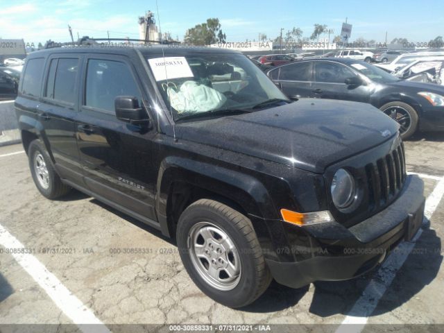 jeep patriot 2016 1c4njpba2gd513206