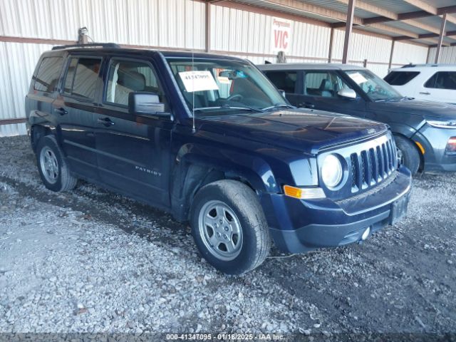 jeep patriot 2016 1c4njpba2gd548277