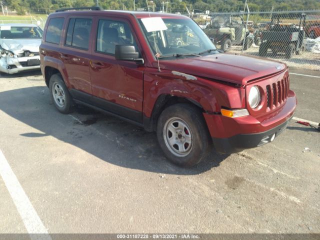 jeep patriot 2016 1c4njpba2gd670279