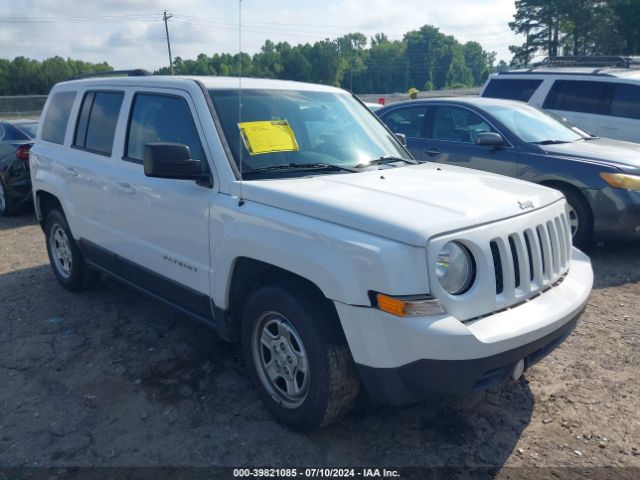 jeep patriot 2016 1c4njpba2gd744199