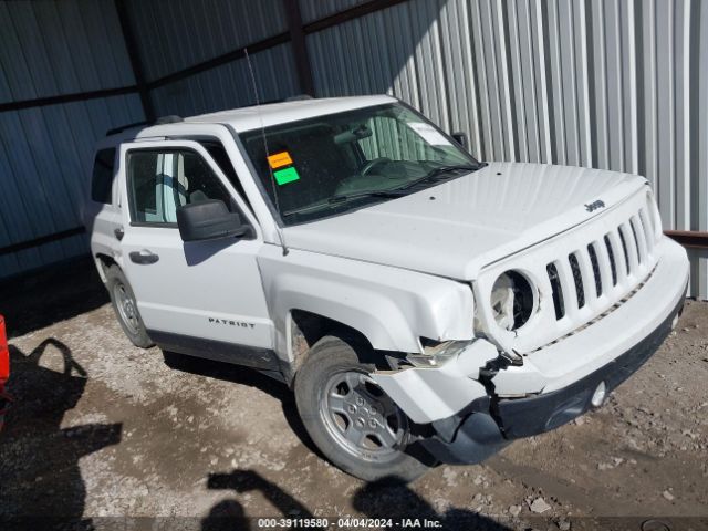 jeep patriot 2013 1c4njpba4dd250664