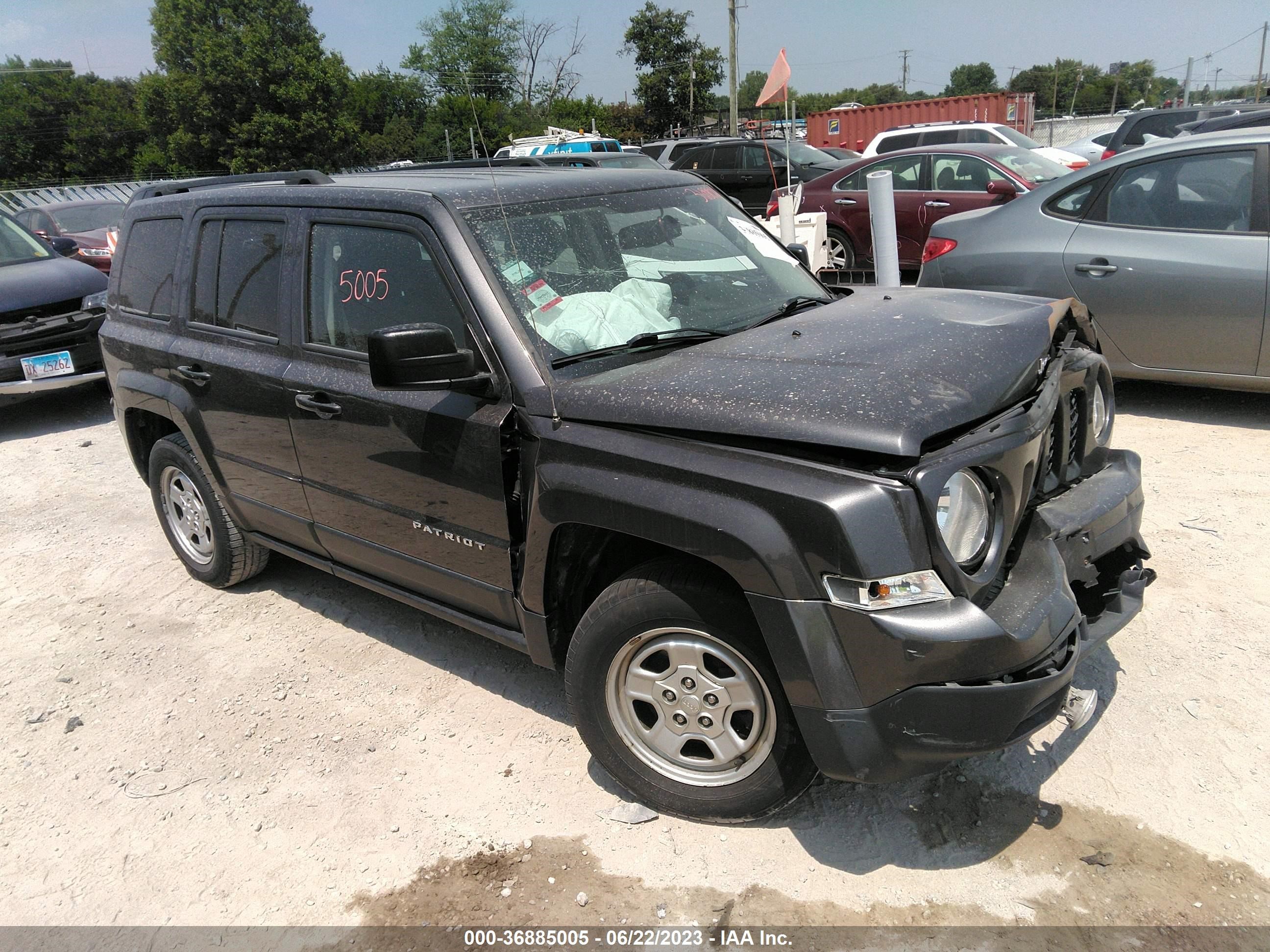 jeep liberty (patriot) 2016 1c4njpba4gd621469