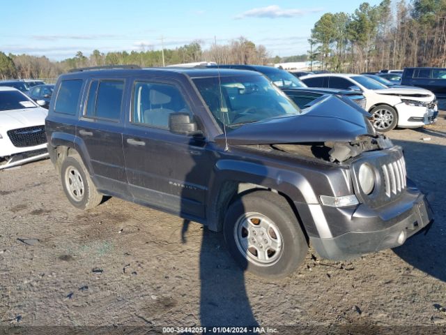 jeep patriot 2017 1c4njpba4hd209862