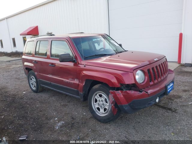 jeep patriot 2016 1c4njpba5gd513880