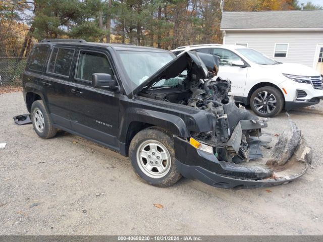 jeep patriot 2016 1c4njpba5gd669322