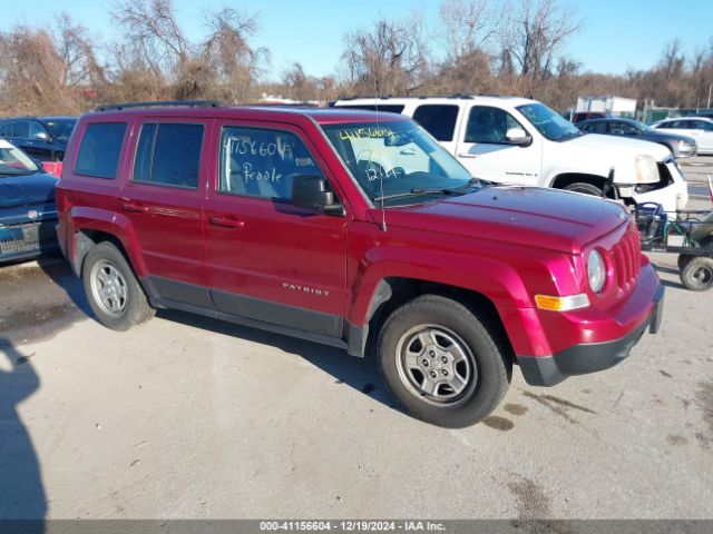 jeep patriot 2016 1c4njpba6gd547567