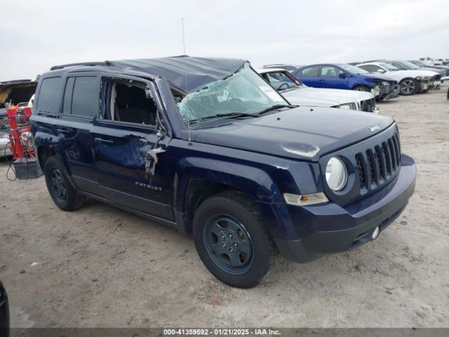 jeep patriot 2016 1c4njpba6gd659950