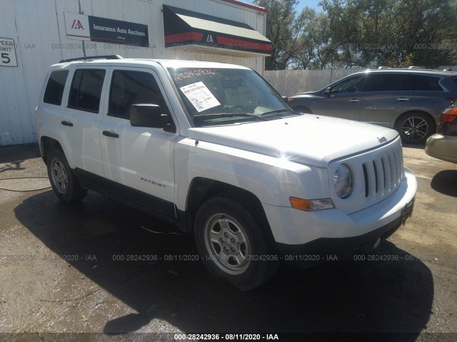 jeep patriot 2016 1c4njpba6gd731360