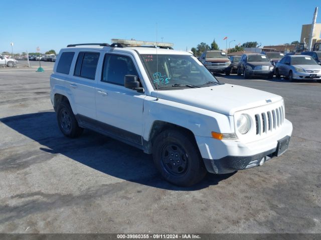 jeep patriot 2017 1c4njpba6hd211564