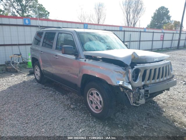 jeep patriot 2016 1c4njpba7gd560389