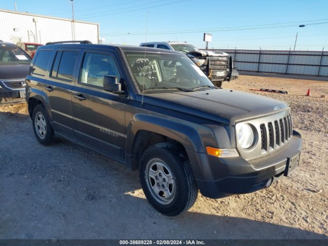 jeep patriot 2016 1c4njpba7gd810875