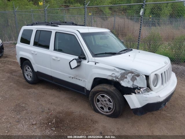 jeep patriot 2016 1c4njpba8gd575435