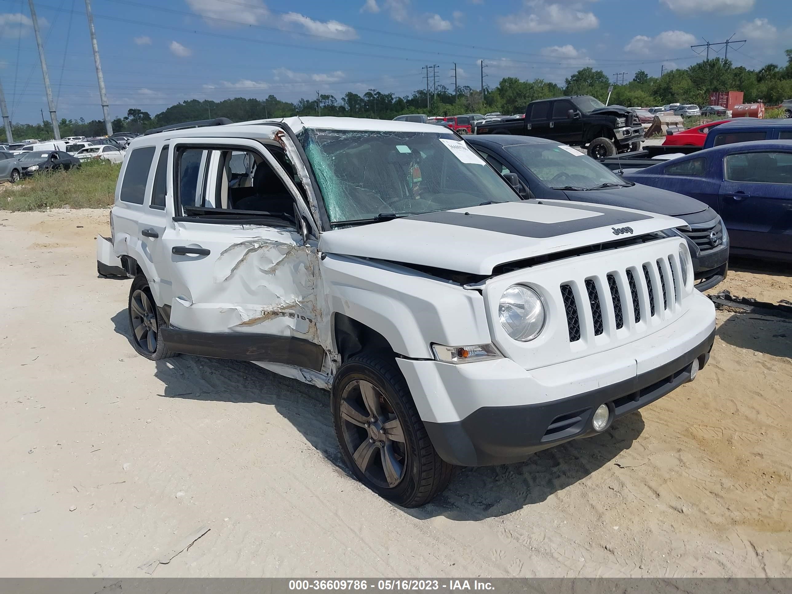 jeep patriot 2016 1c4njpba8gd777272