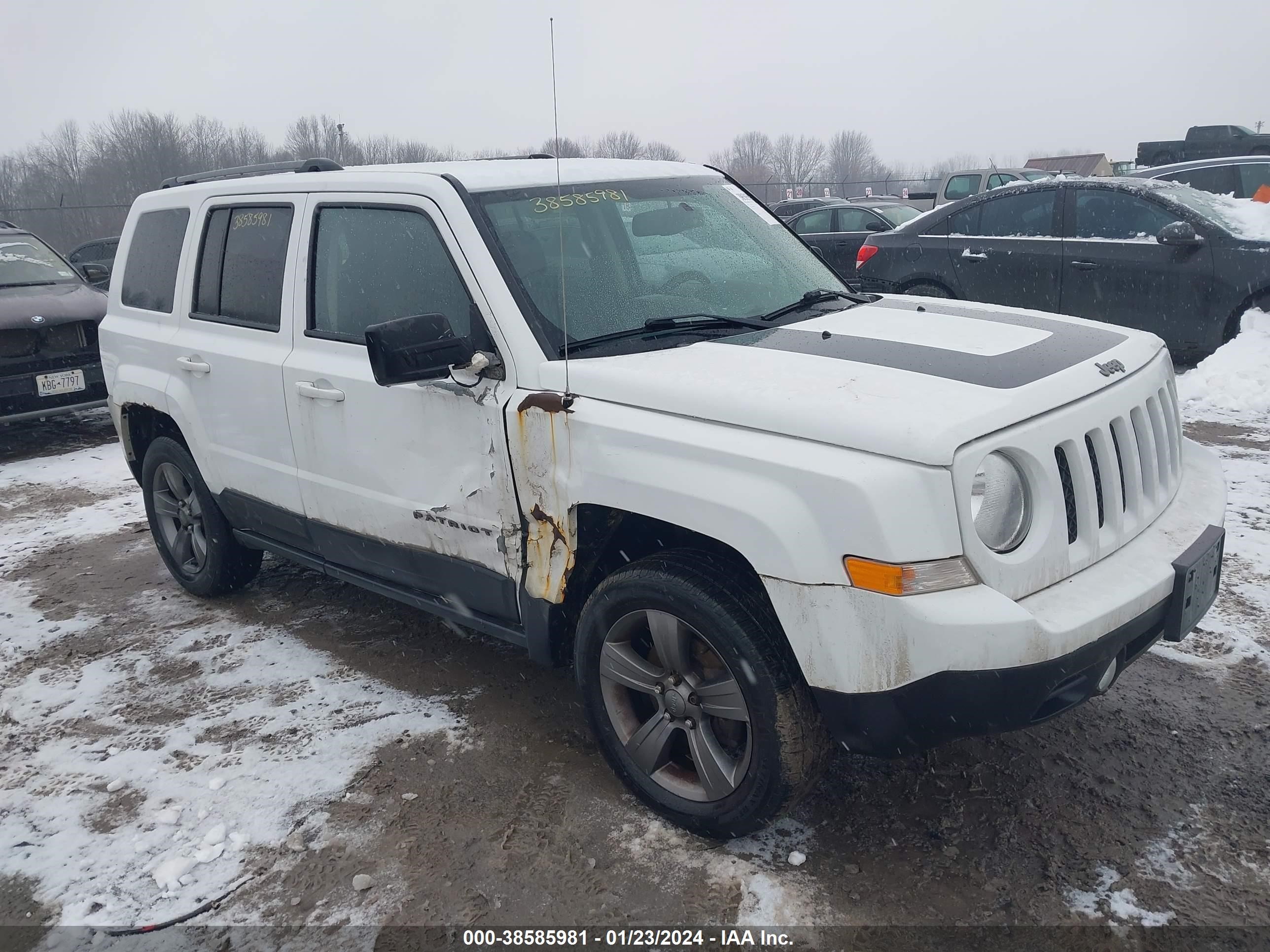 jeep liberty (patriot) 2016 1c4njpba9gd643127