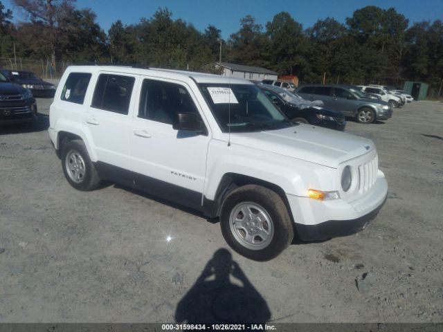 jeep patriot 2016 1c4njpba9gd744085