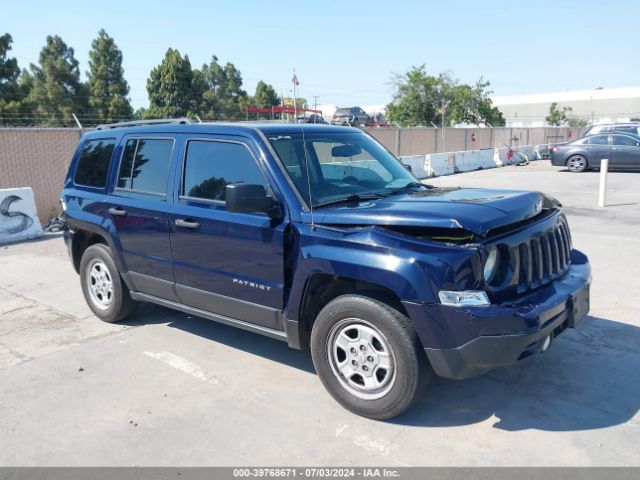 jeep patriot 2016 1c4njpba9gd776941