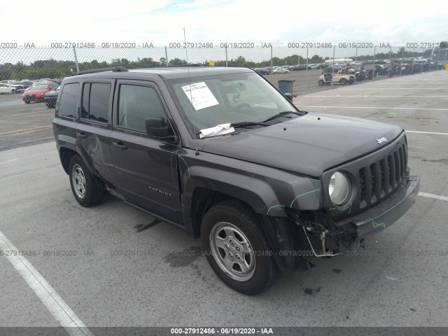 jeep patriot 2017 1c4njpba9hd158200