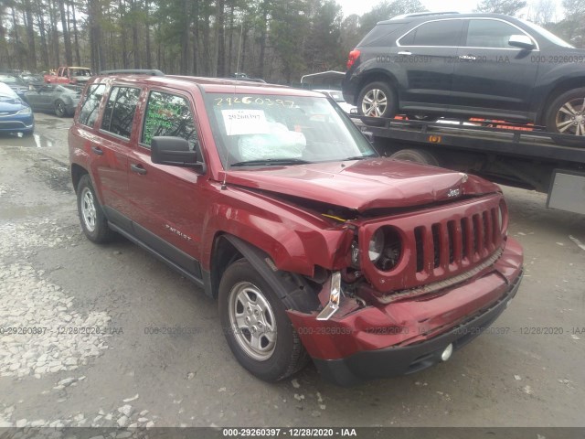 jeep patriot 2016 1c4njpbaxgd629382