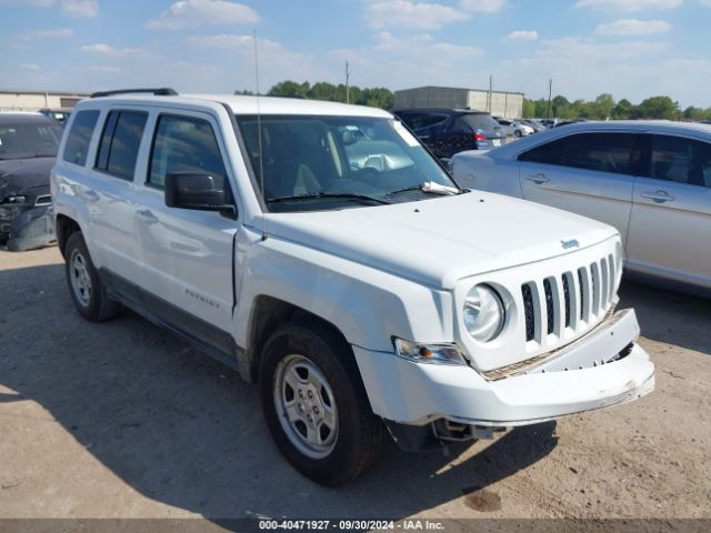 jeep patriot 2016 1c4njpbaxgd676802