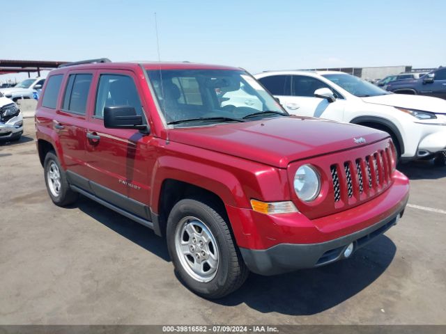 jeep patriot 2016 1c4njpbaxgd726176